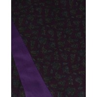 Cravat Paisley Design in Navy with Olive Green and Burgundy tones